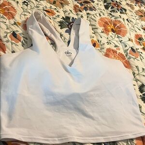 ALO Yoga Women's White Tank Top